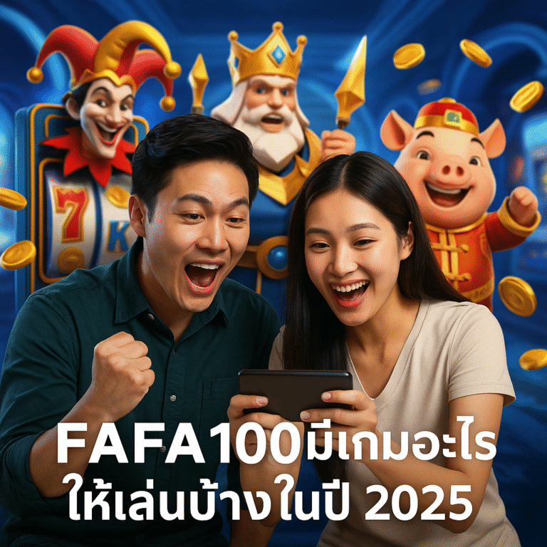 FAFA100 มีเกมอะไรให้เล่นบ้างในปี 2025