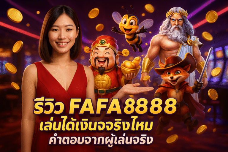 รีวิว FAFA888 เล่นได้เงินจริงไหม คำตอบจากผู้เล่นจริง
